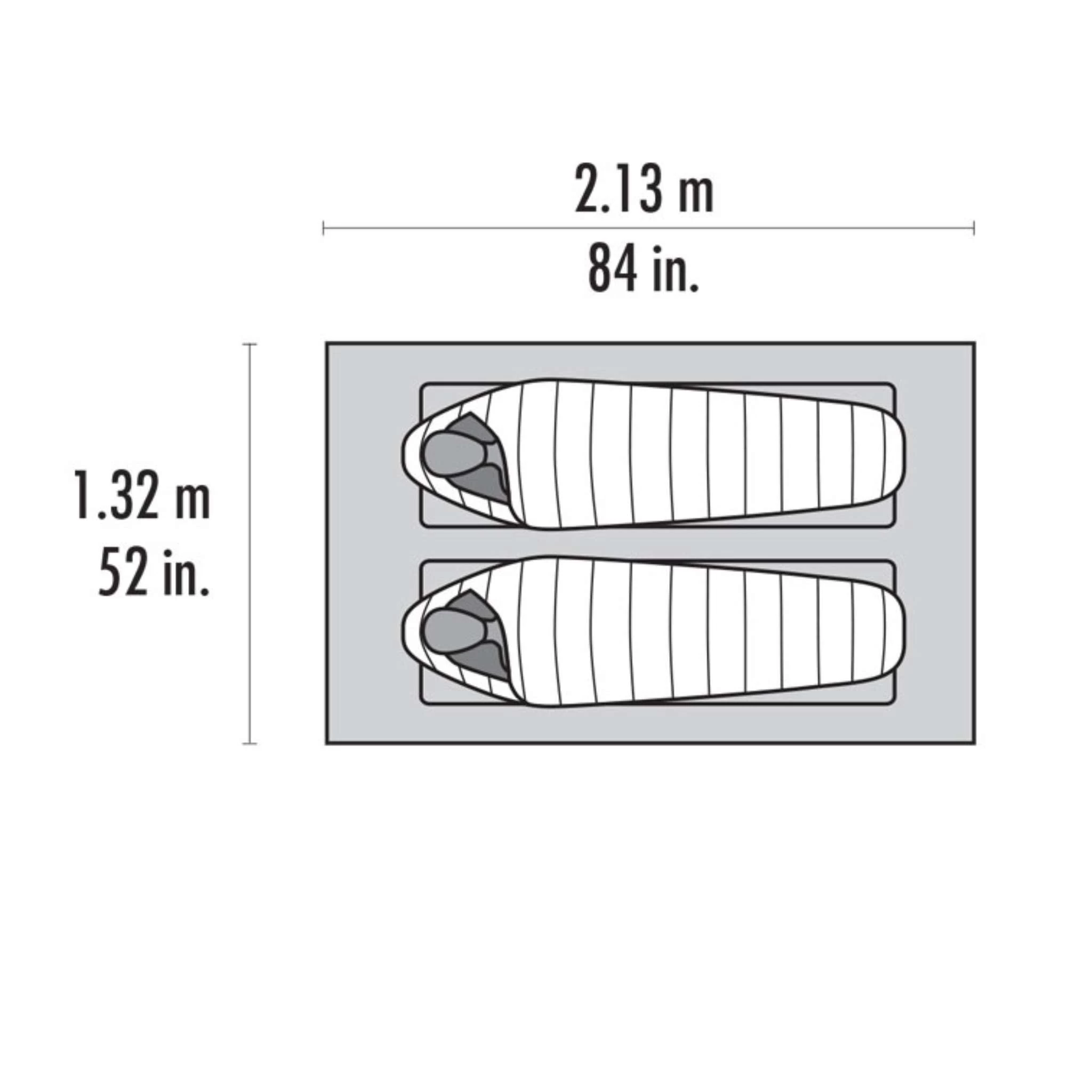MSR Thru-Hiker Mesh House 2 Trekking Pole Shelter - Image 6